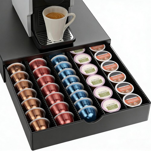 Coffee pod holder drawer - coffee,