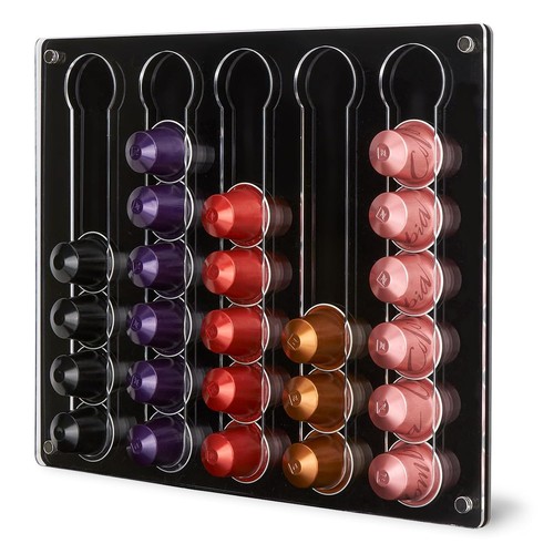 Wall mount coffee pod holder - pod,